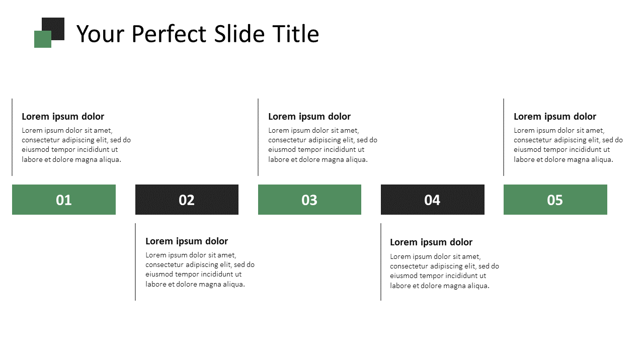Amazing Parallel Timelines Examples PowerPoint Template 